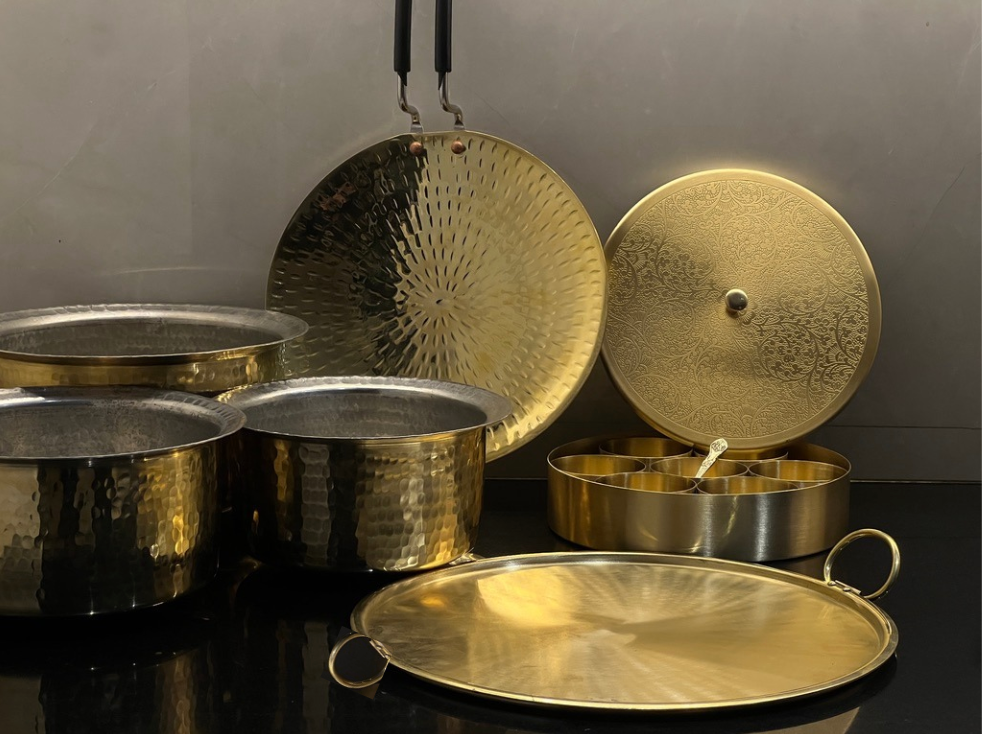 Brass Cookware - Step into Healthy Cooking